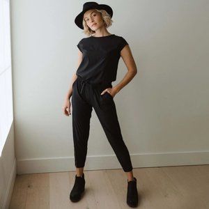 Albion Black Jumpsuit